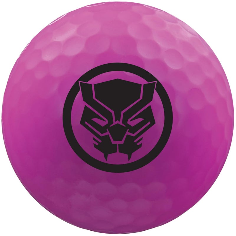 Volvik Marvel Golf Balls 4pk-Black Panther - Image 2